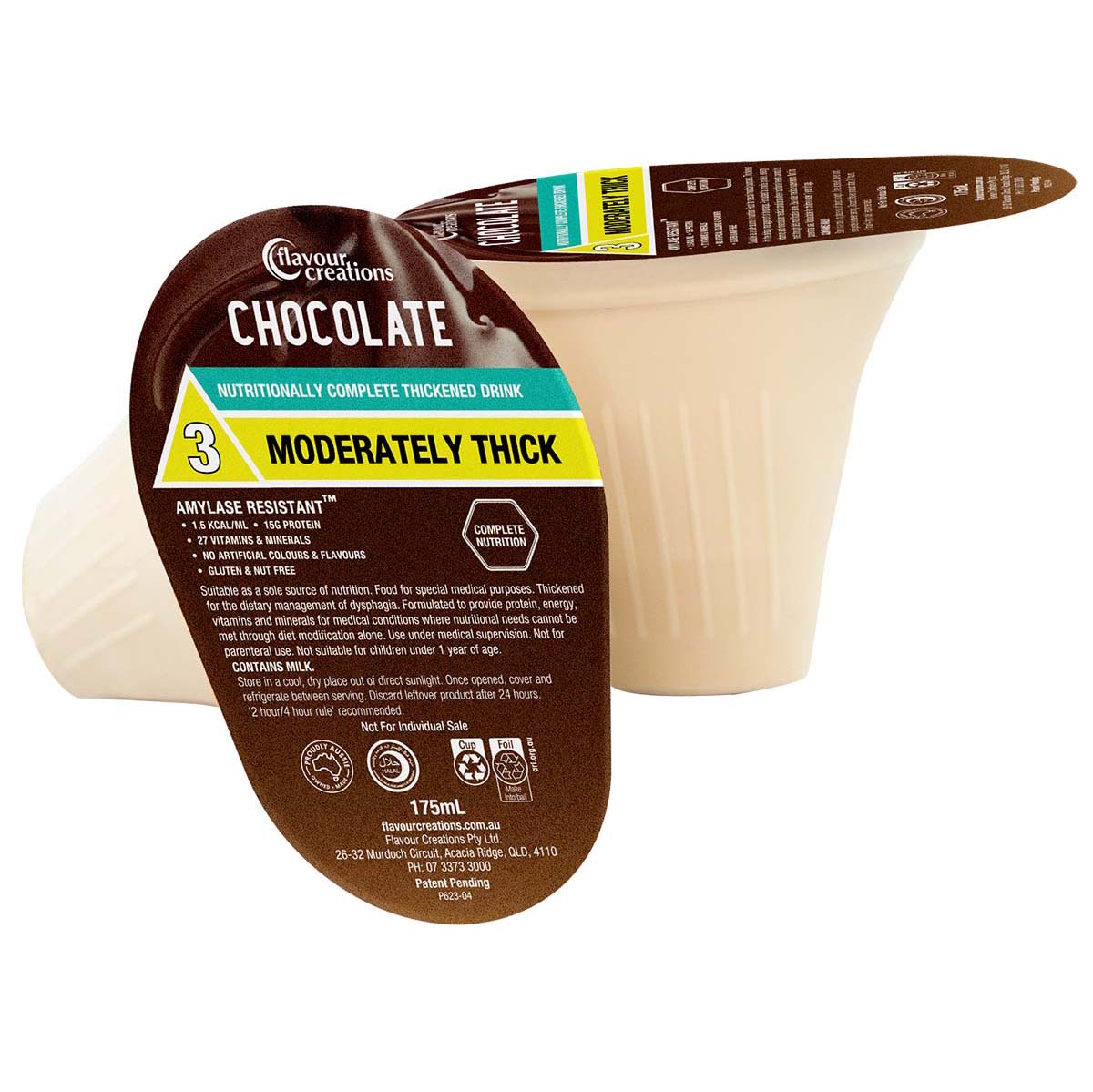 Chocolate Nutritionally Complete Thickened Supplement - Image 3