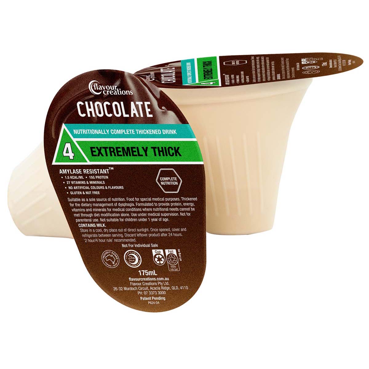 Chocolate Nutritionally Complete Thickened Supplement - Image 2