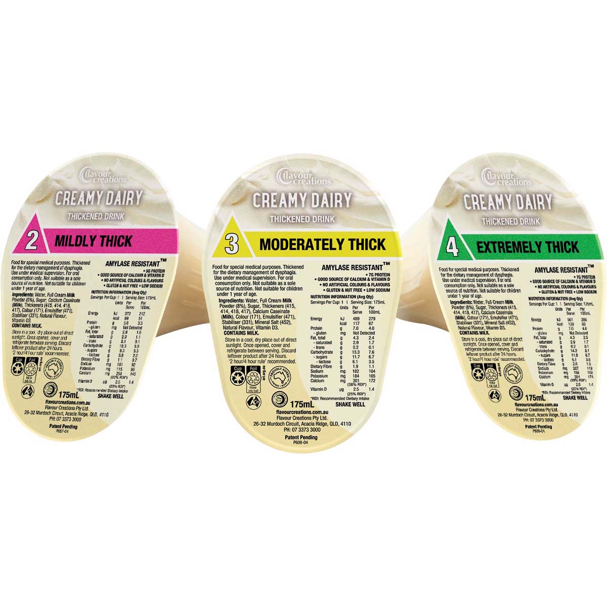 Creamy Dairy Thickened Drink