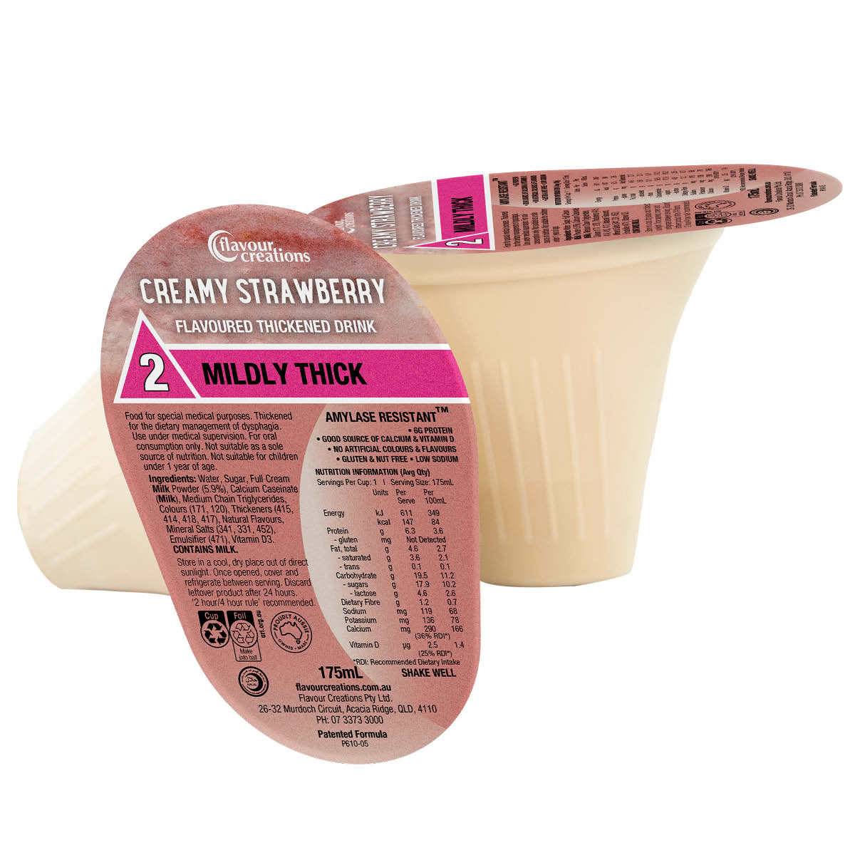 Strawberry Flavoured Thickened Creamy Drink - Image 4