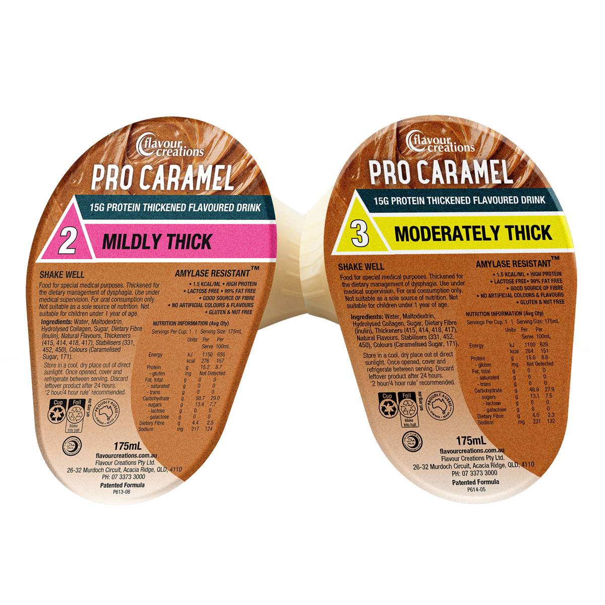 Caramel Flavoured 15g Protein Thickened Drink