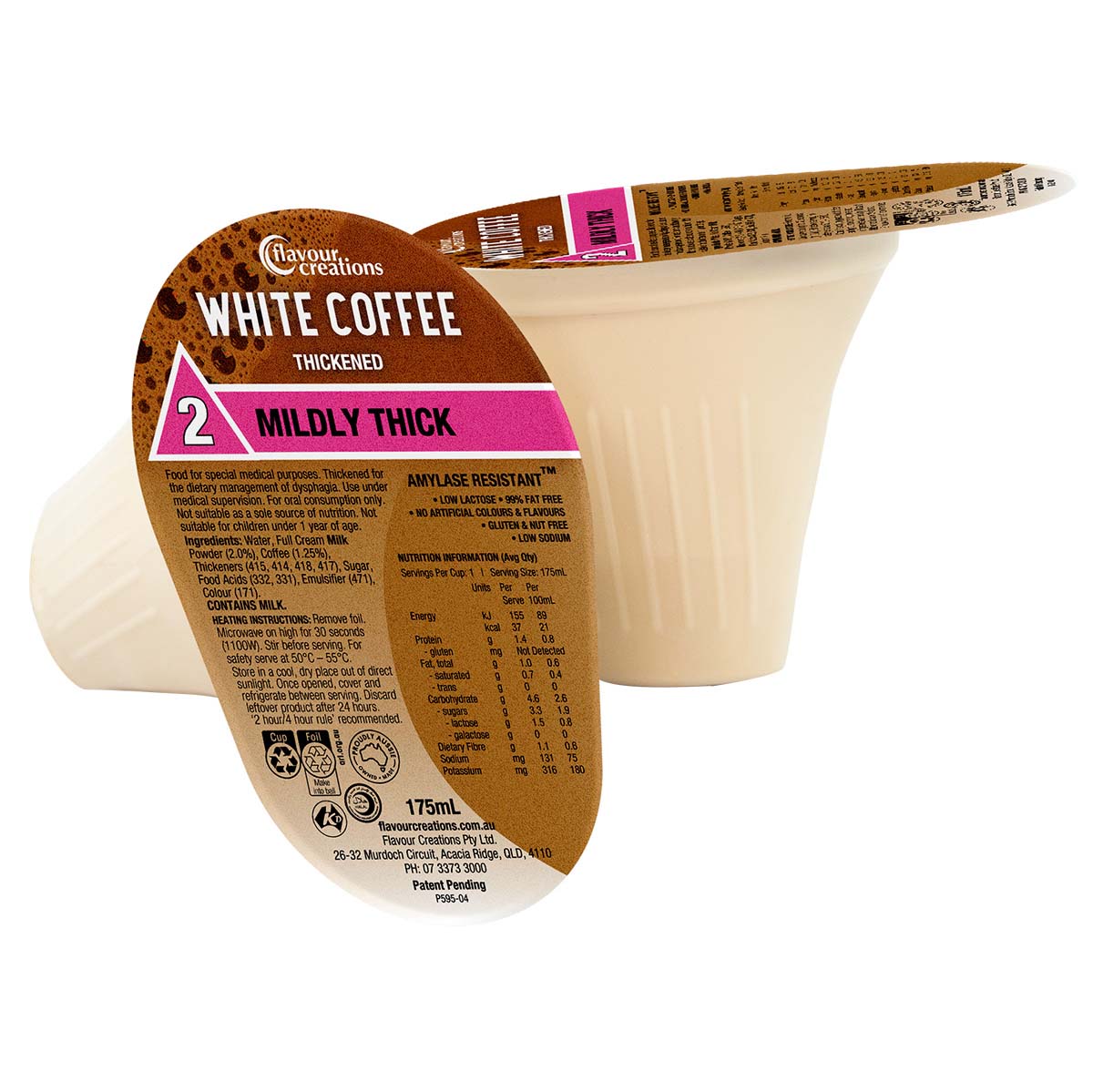 White Coffee Thickened Drink - Image 4