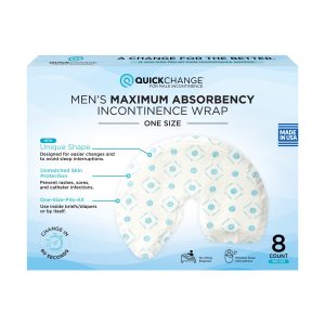 Quickchange QuickChange Male Incontinence Wrap | Maximum Absorbency | 1 Size | 25 ...